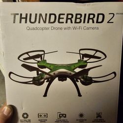 Thunderbird 2 Quadcopter Drone with Wi-Fi Camera
