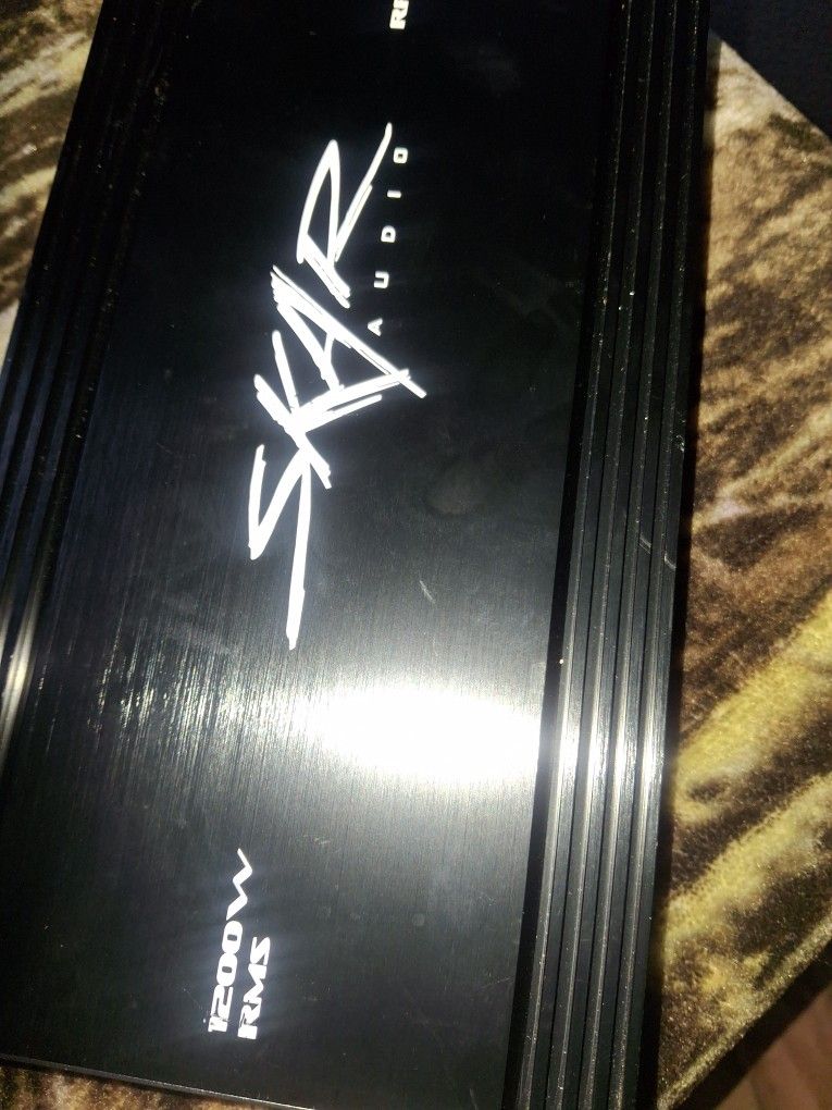 Skar Audio Amp, Can Deliver For Xtra $5