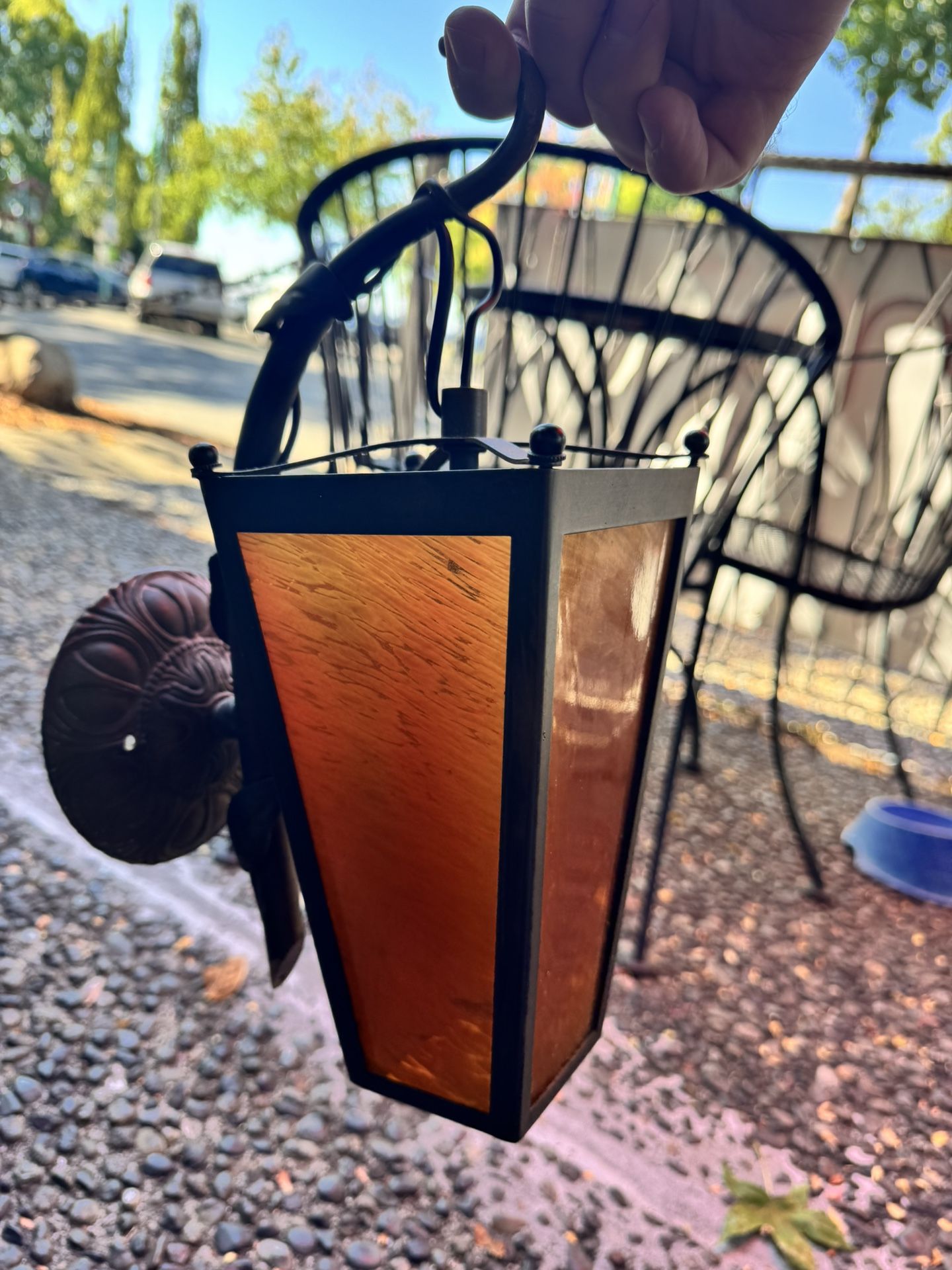 Vintage Wall Lantern- Set Of 2