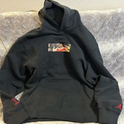 Nike Air Jordan x Trophy Room Hoodie Black Size Medium NWOT 