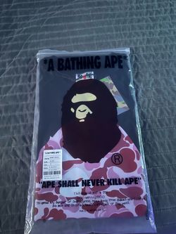 PINK BAPE TSHIRT