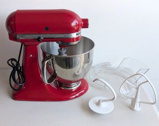 Red KitchenAid Mixer