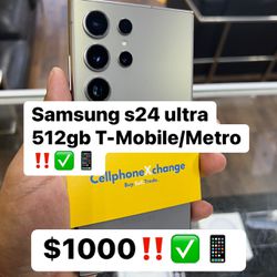 Samsung S24 Ultra 512gb Tmobile/metro 