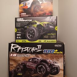 BRAND NEW!!!! Christmas Gift RC Trucks ALL BRUSHLESS ELECTRIC- Fast & Durable!