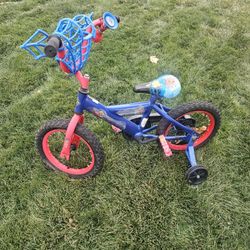 Kids Spiderman Bike