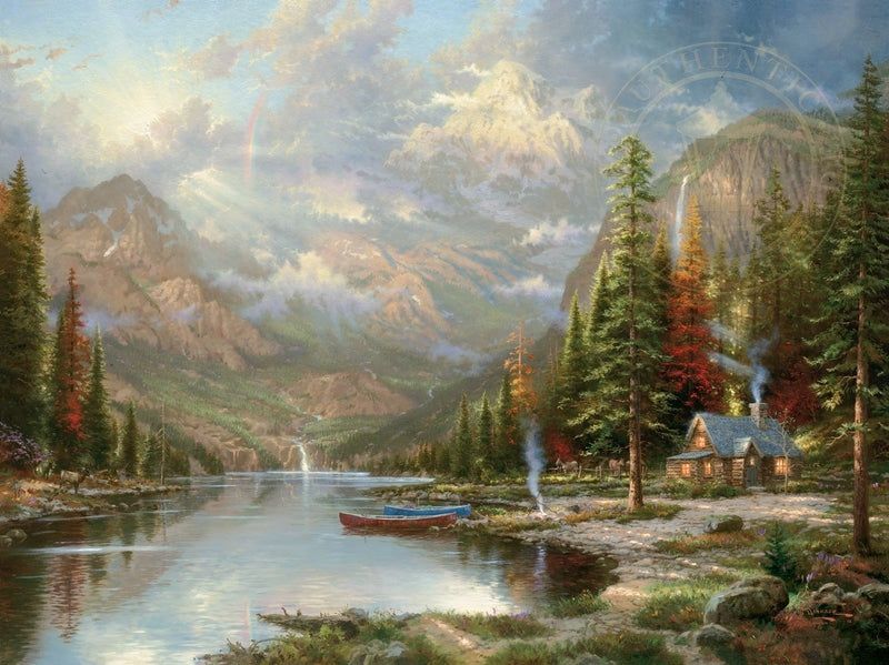 KINKADE: Mountain Majesty FRAMED International Proof Limited Edition CANVAS