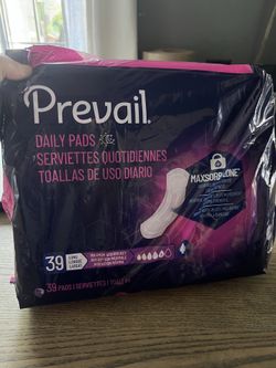 Prevail Daily pads - 8 packs of 39