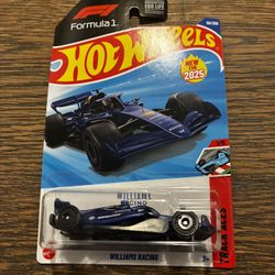 Williams Racing Formula 1 Hot Wheels 2025 New Models 1/5 Track Aces 59/250 First