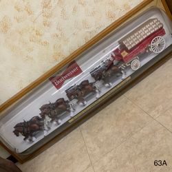 Budweiser Electrical Clydesdale Team Sign LARGE