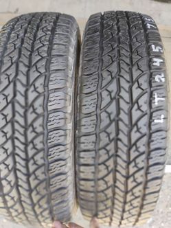 (TWO) TIRES - SAILUM TERRAMAX  HT, LT 245 75 16