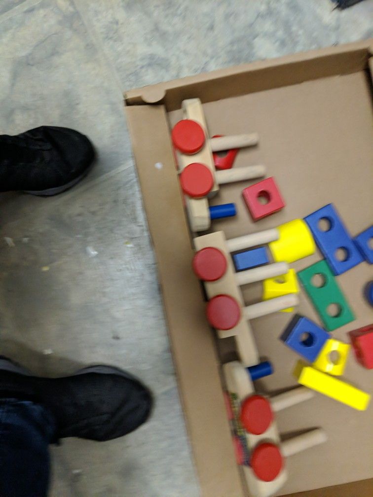 Melissa & Doug Stacking Train
