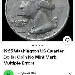 1965 Quarter