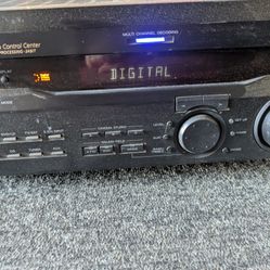 SONY DIGITAL AUDIO/VIDEO CONTROL CENTER