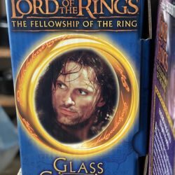 Lord Of The Rings Glass Goblets Set Of 8