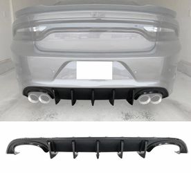 Carbon Fiber Rear Bumper Diffuser