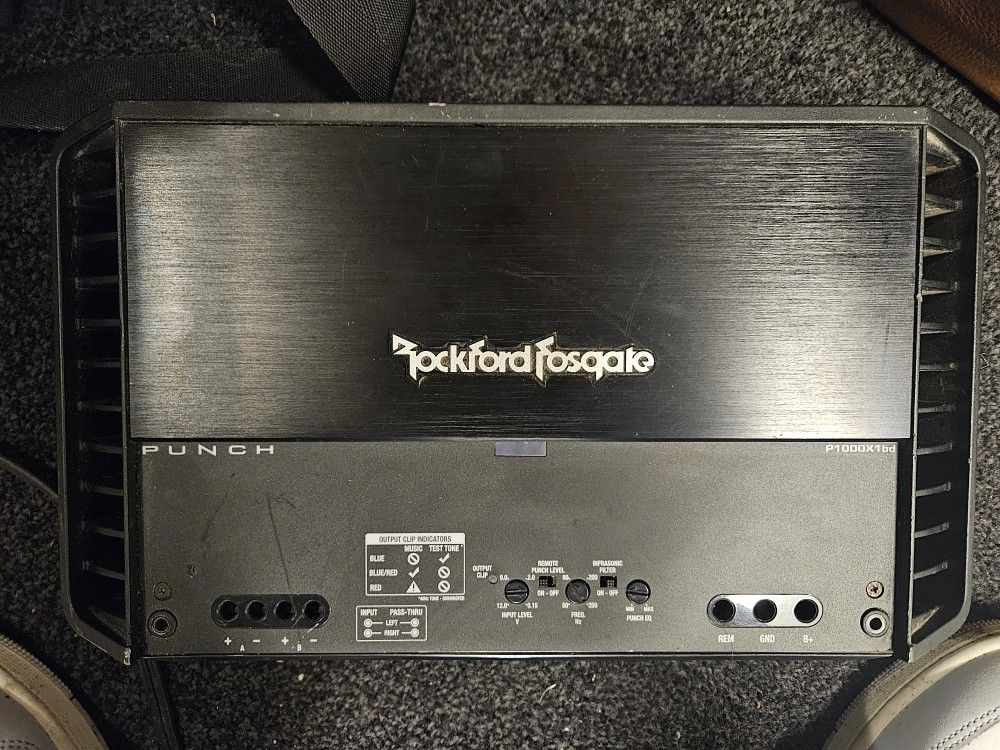 Rocksford Fosgate Punch P1000x1bd