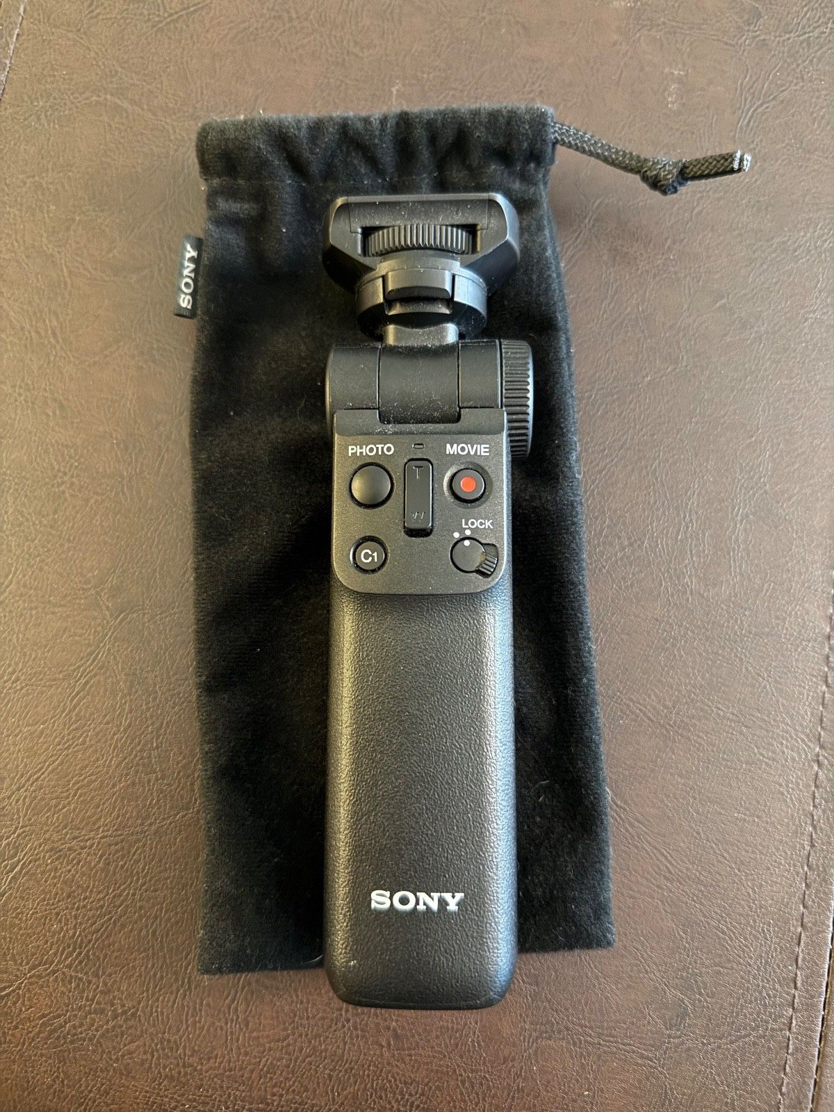 Sony GP-VPT2BT Shooting Grip w/ Wireless Remote Commander Black - Barely Used