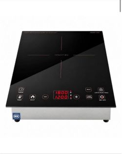 NEW IN BOX Shop LAIFUCAM Built-In and Countertop Single Induction Cooktop NSF Commercial Grade Burner 8 in. Coil Low Noise Precise Control