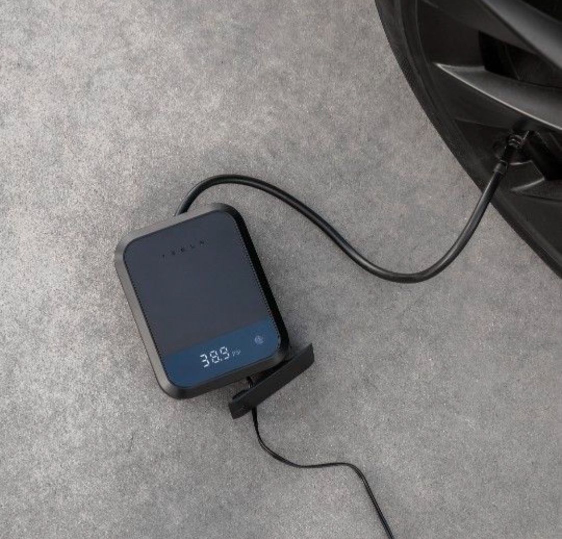 New Tesla tire repair kit