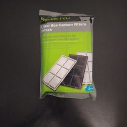 Brand NEW Premier Pet Litter Box Carbon Filters 3 Pack AUTHENTIC