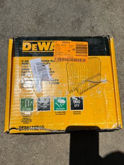 DEWALT fencing staples