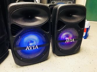 Double bocina 8” recargable bluetooth rebajadas CLEARANCE // Double bluetooth 8” speakers