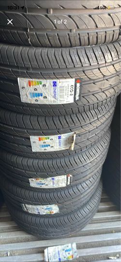 New tires 225/45/18 Montreal tires $ 95 each plus tax
