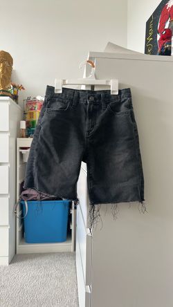 Old navy, black jorts, size 12 in kids