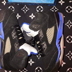 Size 6Y   Jordan 5 Racer Blue