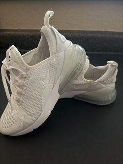 Nike Air Max 270 Triple White Sneakers