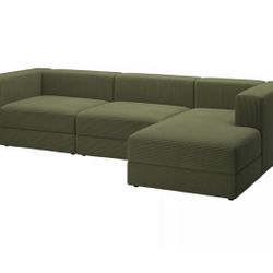 Brand new IKEA JÄTTEBO 4 seat modular sofa with right side chaise (frame only) still in original box. 