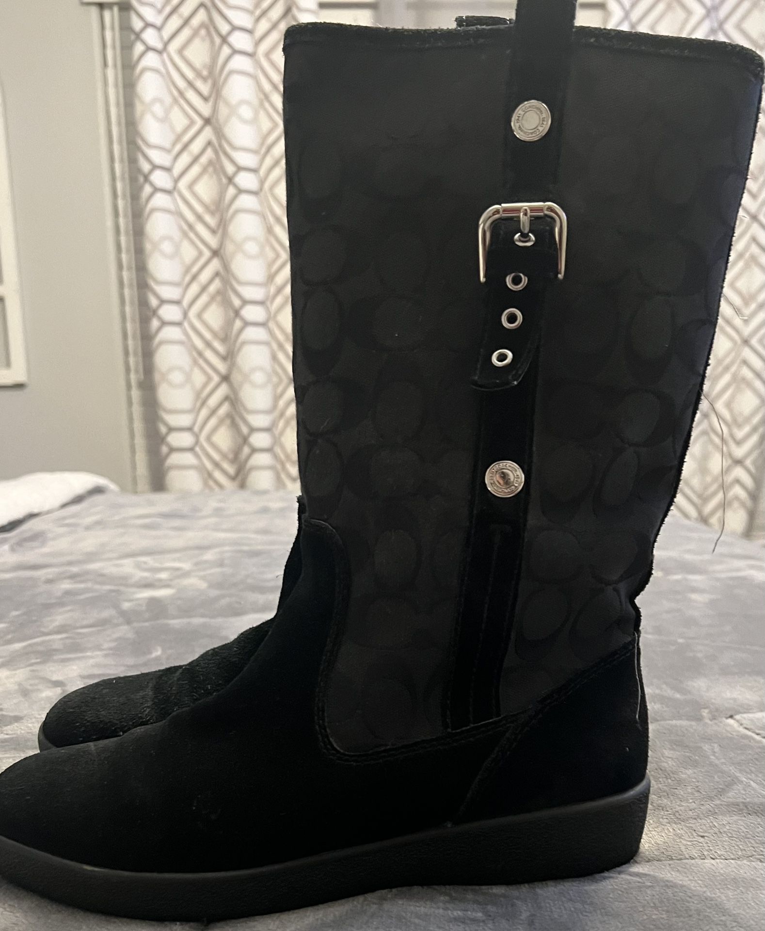Coach Suede Tullip Boots