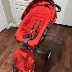 Stokke Explory Stroller Red