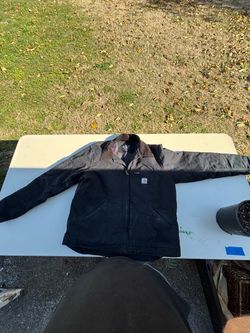 Carhartt Black Canvas Work Jacket