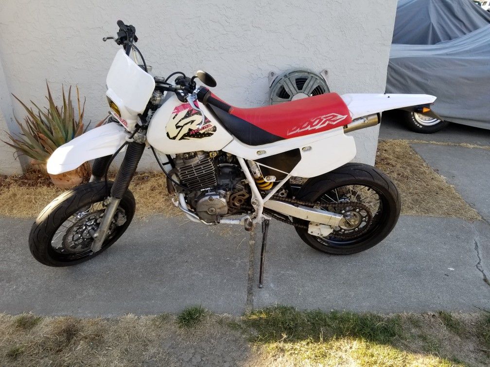 1997 Honda XR650R!! SUPERMOTO !! Trade for dirt bike
