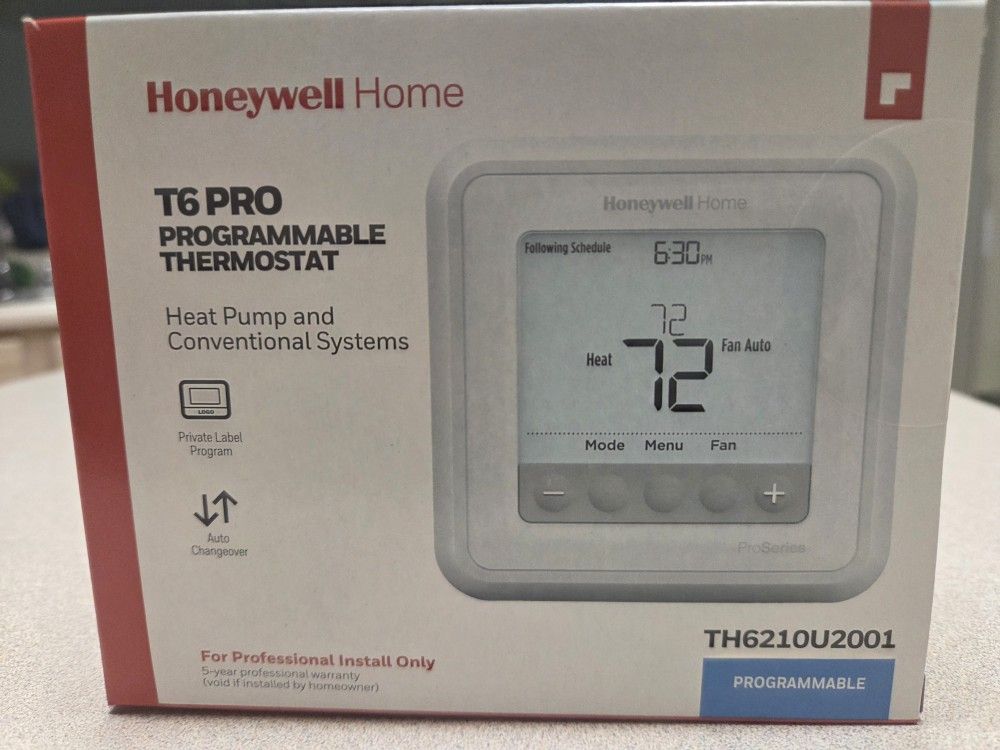 Honeywell Thermostat New In Box