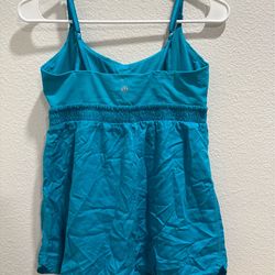 Lululemon Athletic Tank top with smocked waist