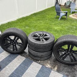2024 Mustang Rims And Tires Set Of 4