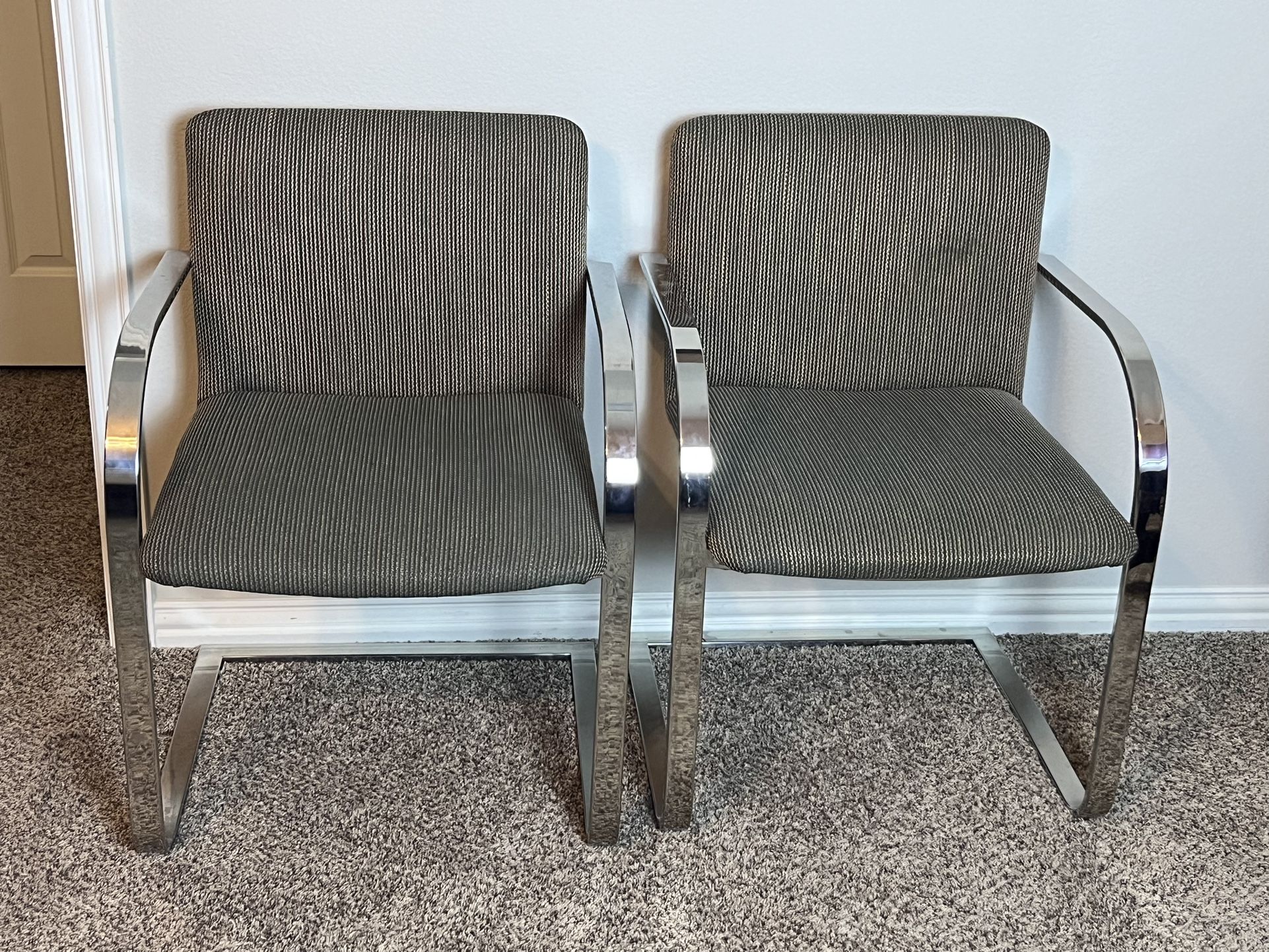  Vintage Brno Style Cantilever Side Chairs