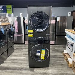 Electrolux Platinum Washer And Gas Dryer Tower🚨FINANCING AVAILABLE 🚨