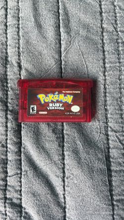 Nintendo Pokemon Ruby Version Gameboy Advanc