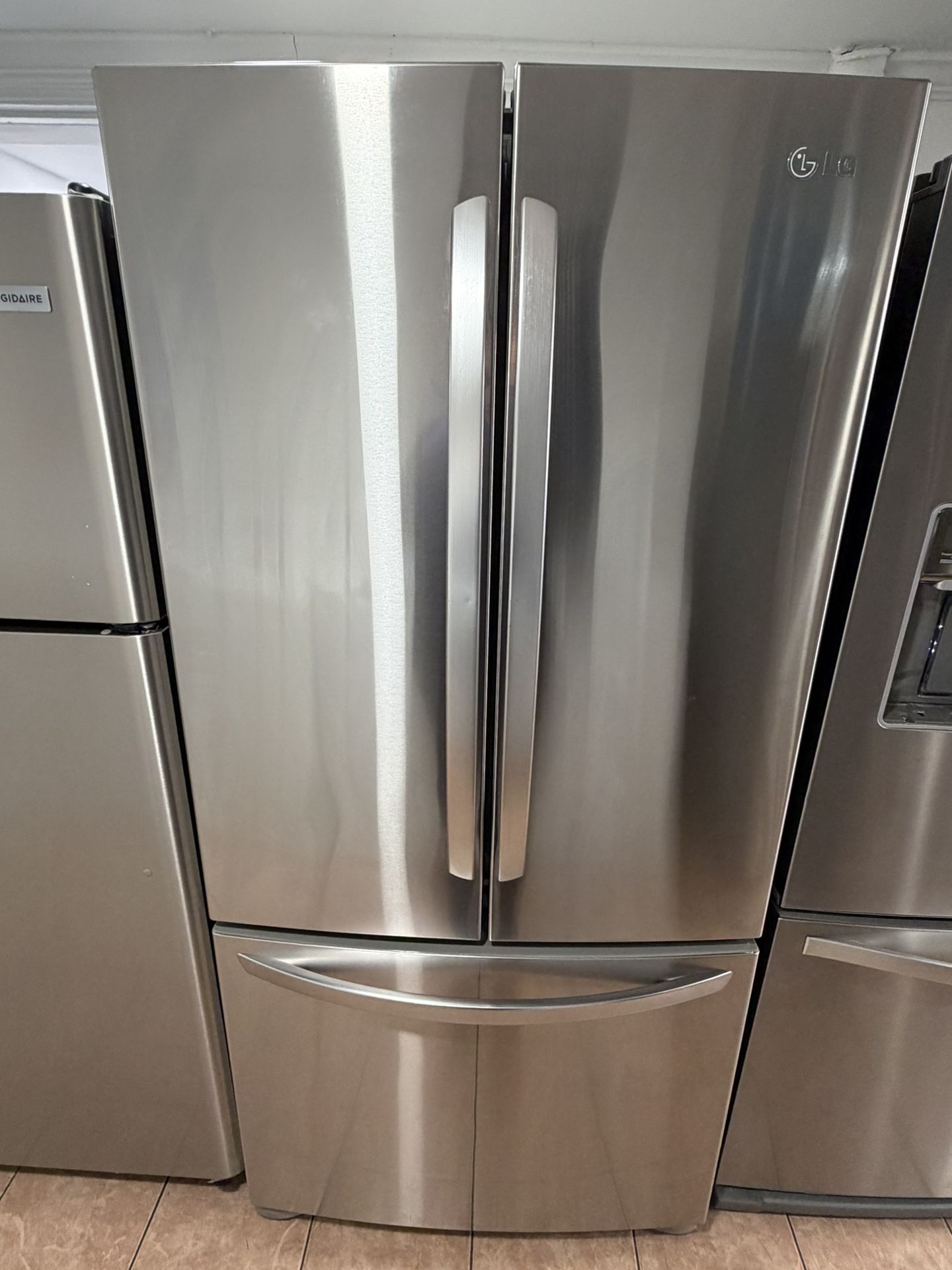 LG 33” French Doors Refrigerator.