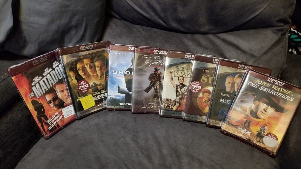 HD DVDs New Sealed Never Used