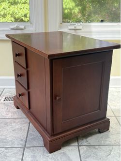 Stanley Side Table - Cherry Wood