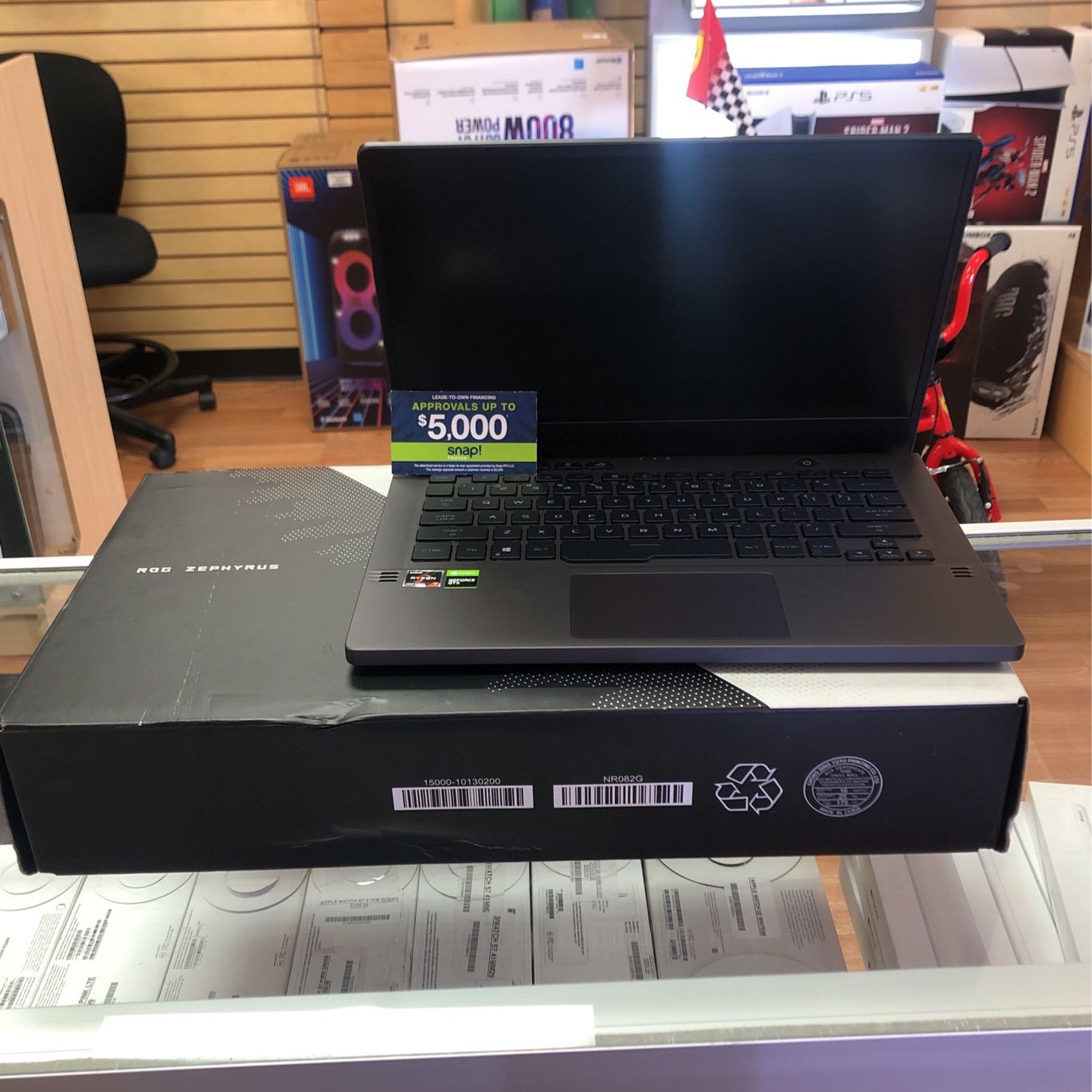 Asus ROG Gaming Laptop Ryzen 7 16gb Ram 500ssd With GTX 1650 