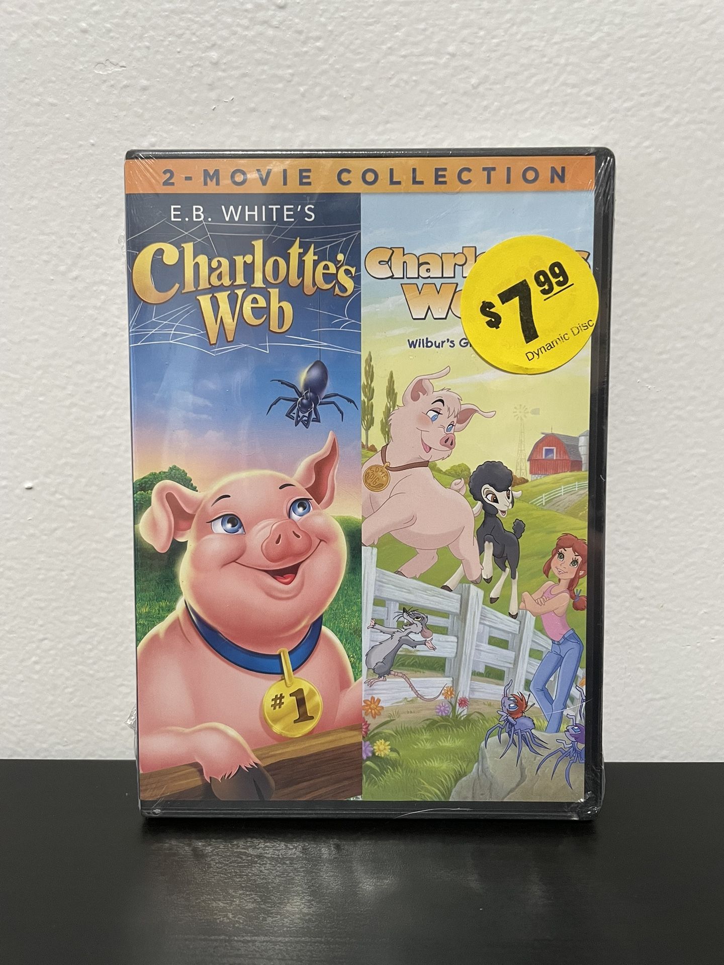 Charlotte’s Web 2 Movie Collection DVD NEW SEALED Animated Kids Combo