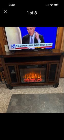 Media mantel Fireplace