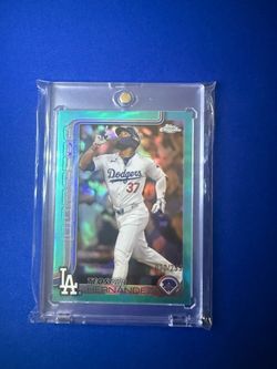 Topps Chrome Teoscar Hernandez/299 teal