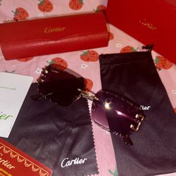 Cartier black Sunglasses
