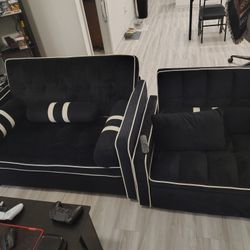 Pull Out Sofa Bed & Lounge/Bed Chair